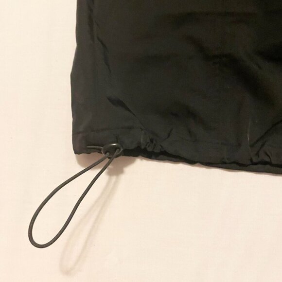 Bluenotes Denim Parachute Skirt Black Nylon Womens Size Small - Picture 15 of 16